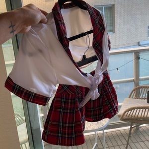 Naughty school girl SIZE S SEXY VALENTINE